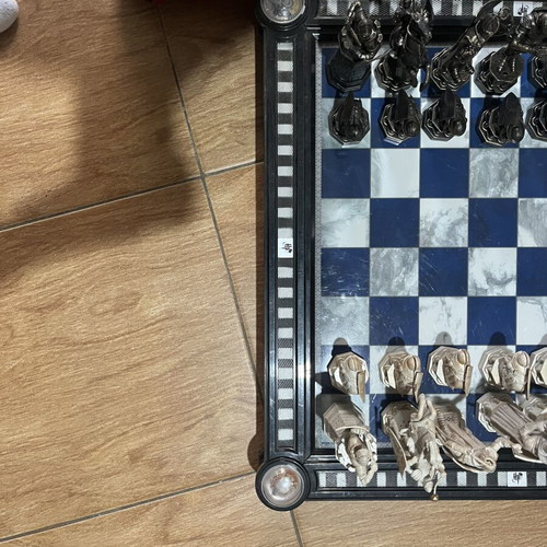 Harry Potter chess set authentic from magazines