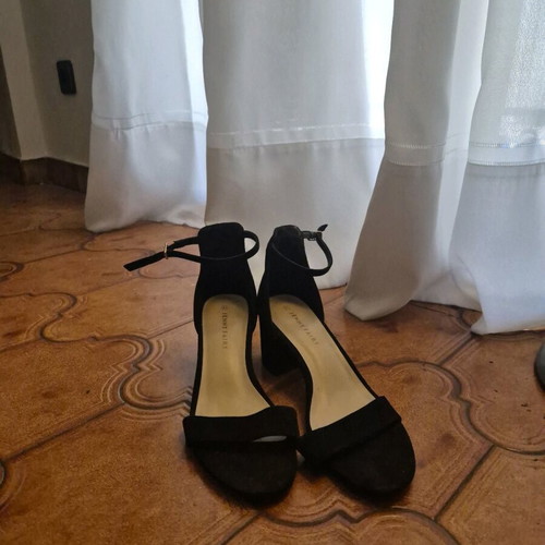 Jenny Fairy black sandals size 41 like new, 5cm heel