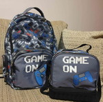 SCHOOL BAG WITH LUNCH BAG