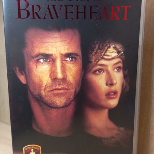 Braveheart VHS tape, English, no subtitles