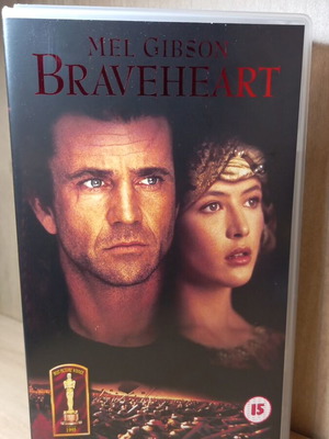 Braveheart VHS tape, English, no subtitles