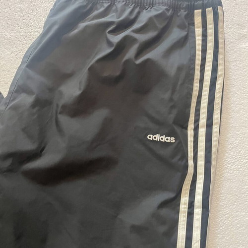 Adidas Vintage Windbreaker Track Pants like new, black, XXL