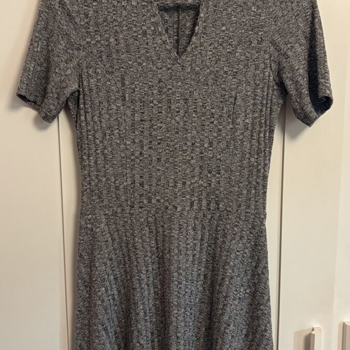 H&M dress used, size L 40 12, gray