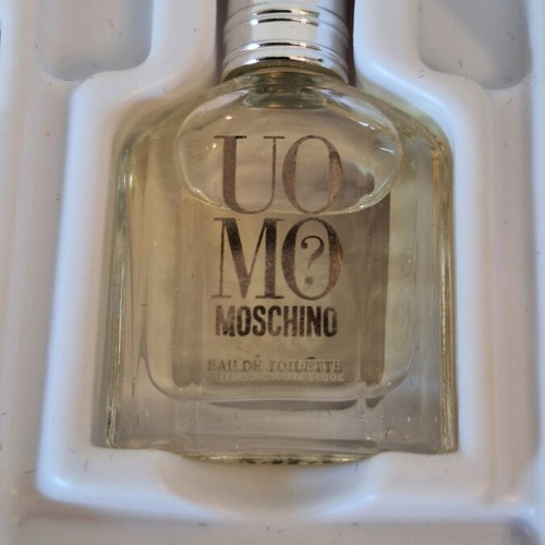 UOMO Moschino Italy EDT 4.5ml travel splash new