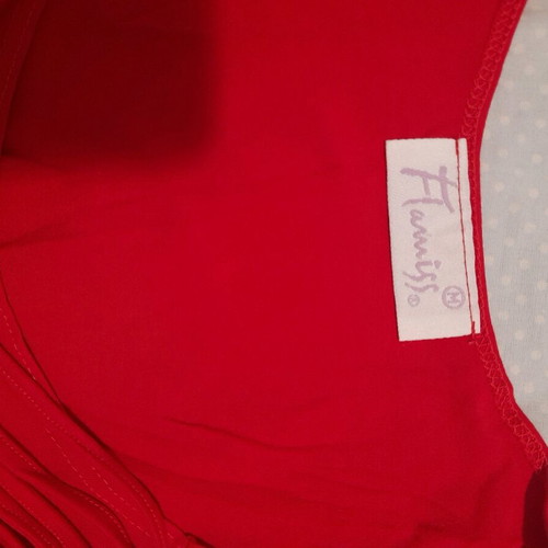 Flamiss blouse red size M like new