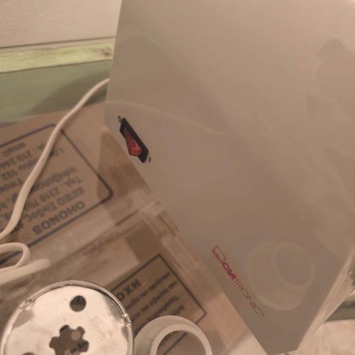 Electric device for cookies and minced meat like new with accessories