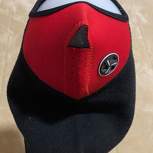 Fleece face neck protector unused