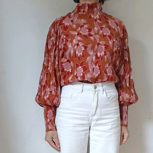 Antik Batik women's blouse like new, cotton, size M