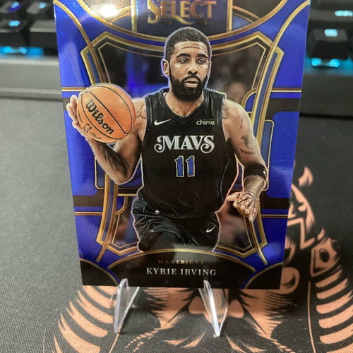 Kyrie Irving blue prizm Panini Select card new