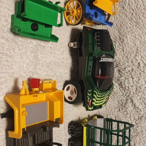 Playmobil parts used, assorted pieces