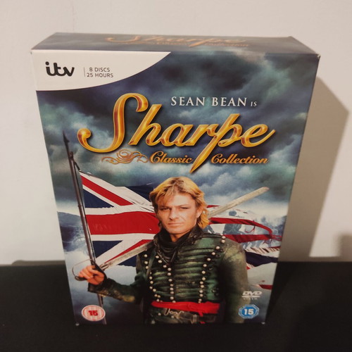 Sharpe DVD collection TV series like new without Greek subtitles
