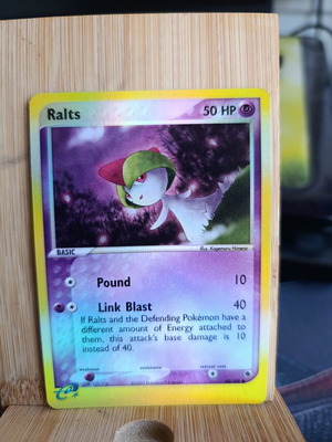 Pokemon Ralts Reverse RS 68 card like new