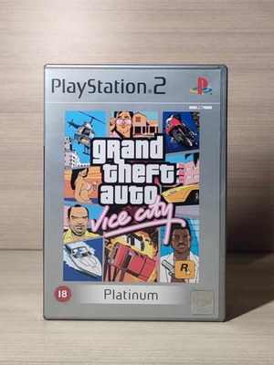 Grand Theft Auto GTA Vice City PS2 σαν καινούργιο, πλήρες αγγλικό με χάρτη