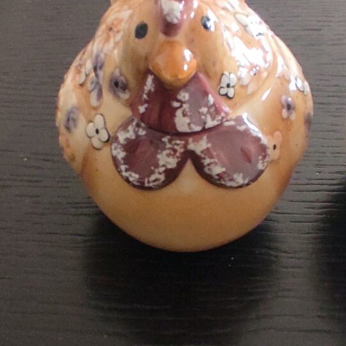 Porcelain animals like new with lid for salads