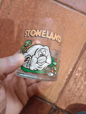 Stoneland Nutella collectible glass used