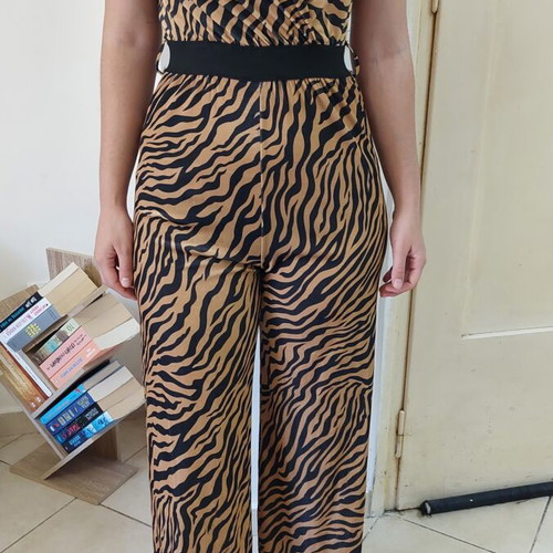 FN Fashion women's jumpsuit like new, black and brown, sizes S/M