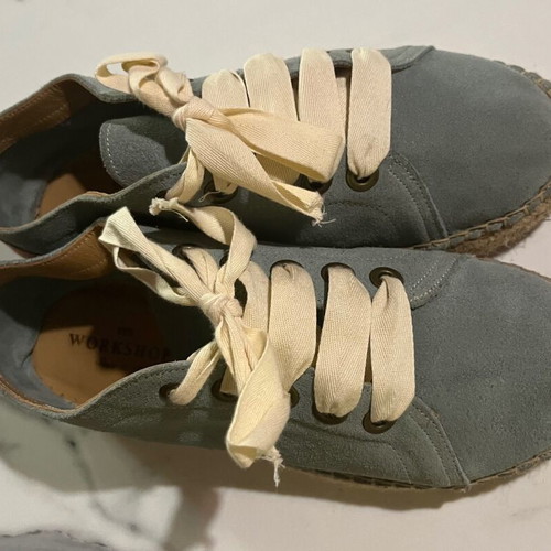 The Workshop leather suede shoes like new, size 37