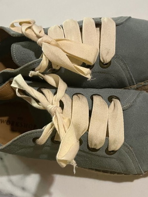 The Workshop leather suede shoes like new, size 37