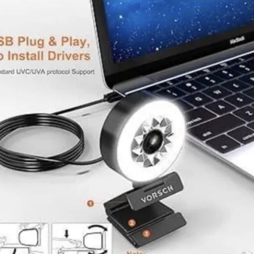 VORSCH 1080P FHD webcam with autofocus new