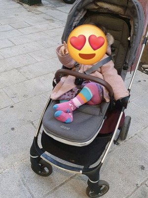Καρότσι 3 σε 1 Mamas and Papas Strada μεταχειρισμένο με αξεσουάρ