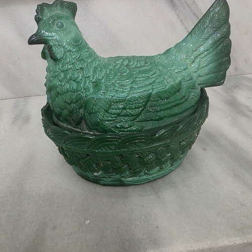 Malachite decoration like new