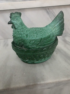 Malachite decoration like new