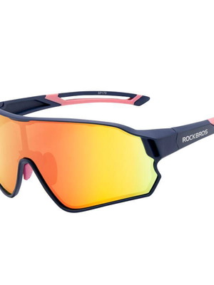 Γυαλιά Rockbros 10134PL για ποδηλασία και τρέξιμο με polarized φακούς, καινούργια, μπλε
