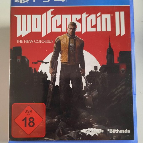Wolfenstein 2 The New Colossus PS4 PS5 like new