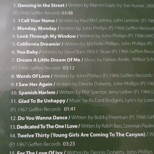 The Mamas And The Papas CD new, rock