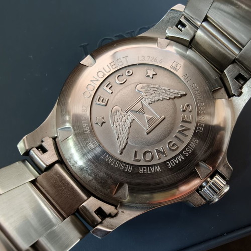 Longines Conquest V.H.P 41mm men's watch, grey