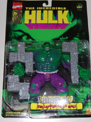 РАЗВЪЛНУВАЩА ФИГУРА НА HULK НЕВЕРОЯТНА HULK 1996 RETRO отворена в картите си и в ново състояние