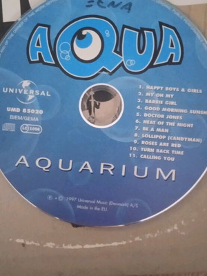Aqua Aquarium CD μεταχειρισμένο, ηλεκτρονική μουσική