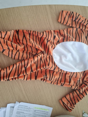 Tiger costume for baby like new