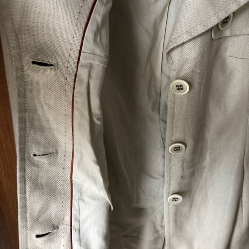 Linen coat Marks and Spencer new, beige, size XL