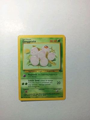 back of pokemon card actual size Pokemon Exeggutor & Exeggsute Tomy CGTSJ Loose Figures 1999 – Fun Stuff  Super Store