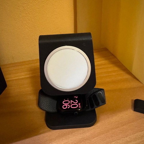 3D Printed Magsafe Charging Stand with Apple Watch Charger New