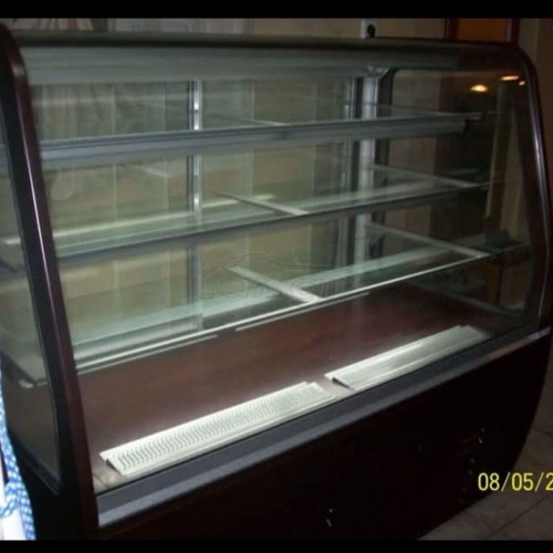 Pastry display case like new with free checkout counter