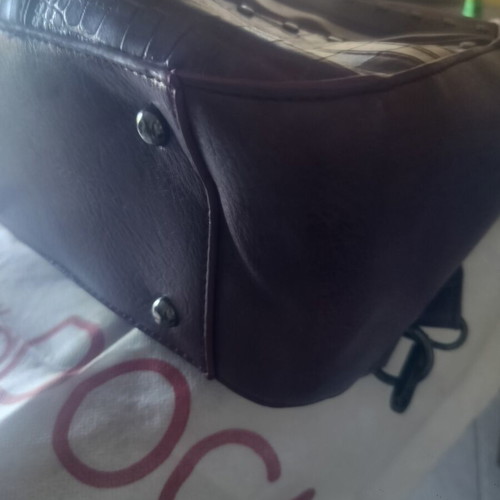 Doca Backpage backpack, burgundy