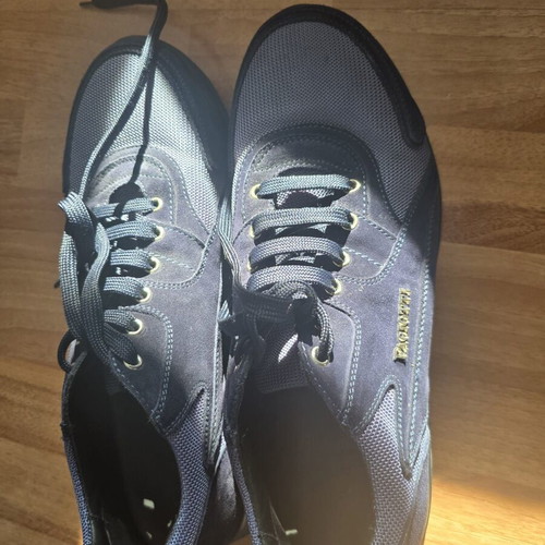 Cesare Paciotti men's casual shoes used, size 44.5/45, dark blue