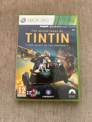 The Adventure of Tintin Secret of Unicorn Xbox 360 used complete