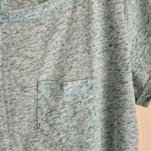 Bershka T-shirt in turquoise color like new, size M
