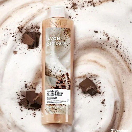 Avon Senses Indulgent Whipped Cocoa creamy shower cream new 500ml