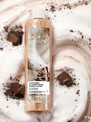 Avon Senses Indulgent Whipped Cocoa creamy shower cream new 500ml