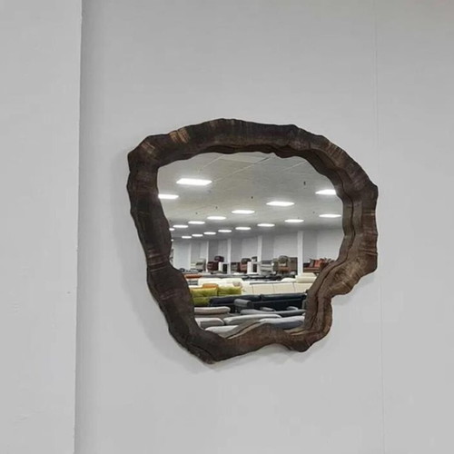 Unique mirror made of solid wood new, handmade