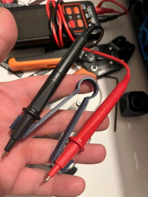 Probe Tweezer for multimeter made of durable PETG, made to order