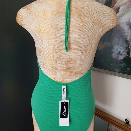Etam women's swimsuit new, size S/M, green