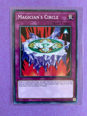 Yu-Gi-Oh Magician’s Circle LDK2-ENY38 Trap Card near mint
