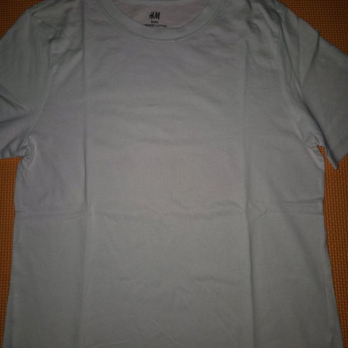 H&M White Short-Sleeve T-Shirts Used, Pack of Two for Ages 10-12