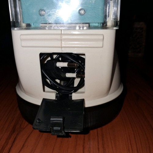 Teping 2 in 1 fluorescent lamp with lens vintage like new, beige
