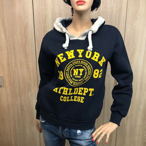Senrise sweatshirt like new, blue and yellow, size M
